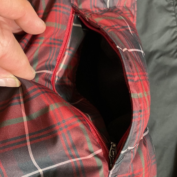 EDDIE BAUER Tartan Plaid Goose Down Puffer Vest - Picture 9 of 16